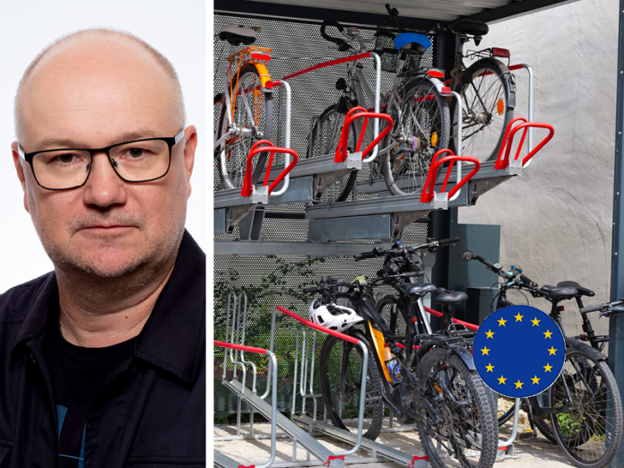 Krav cykelparkering samfällighetsförening